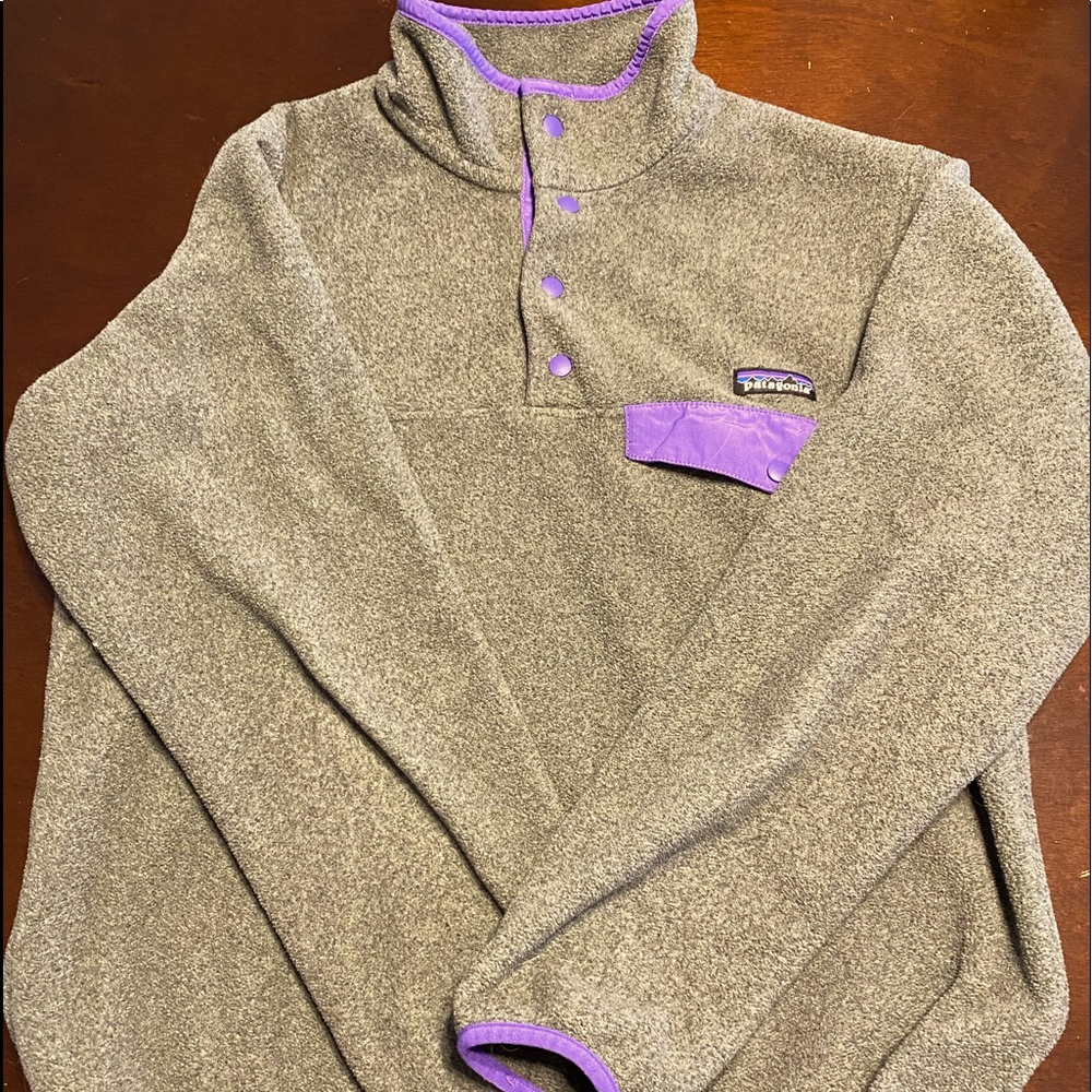 Synchilla snap sweater